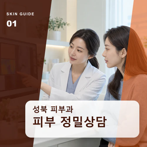 성북피부과 | 연령별 피부점검, 제품·약·환경을 따로 기록