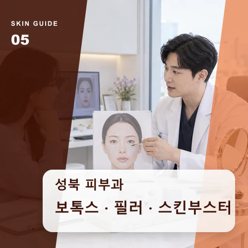 성북피부과 | 보톡스·필러·스킨부스터, 필요한 역할만 선택